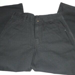 Carhartt B11-BLK Dungaree Mens Carpenter Denim Work Pants - Black